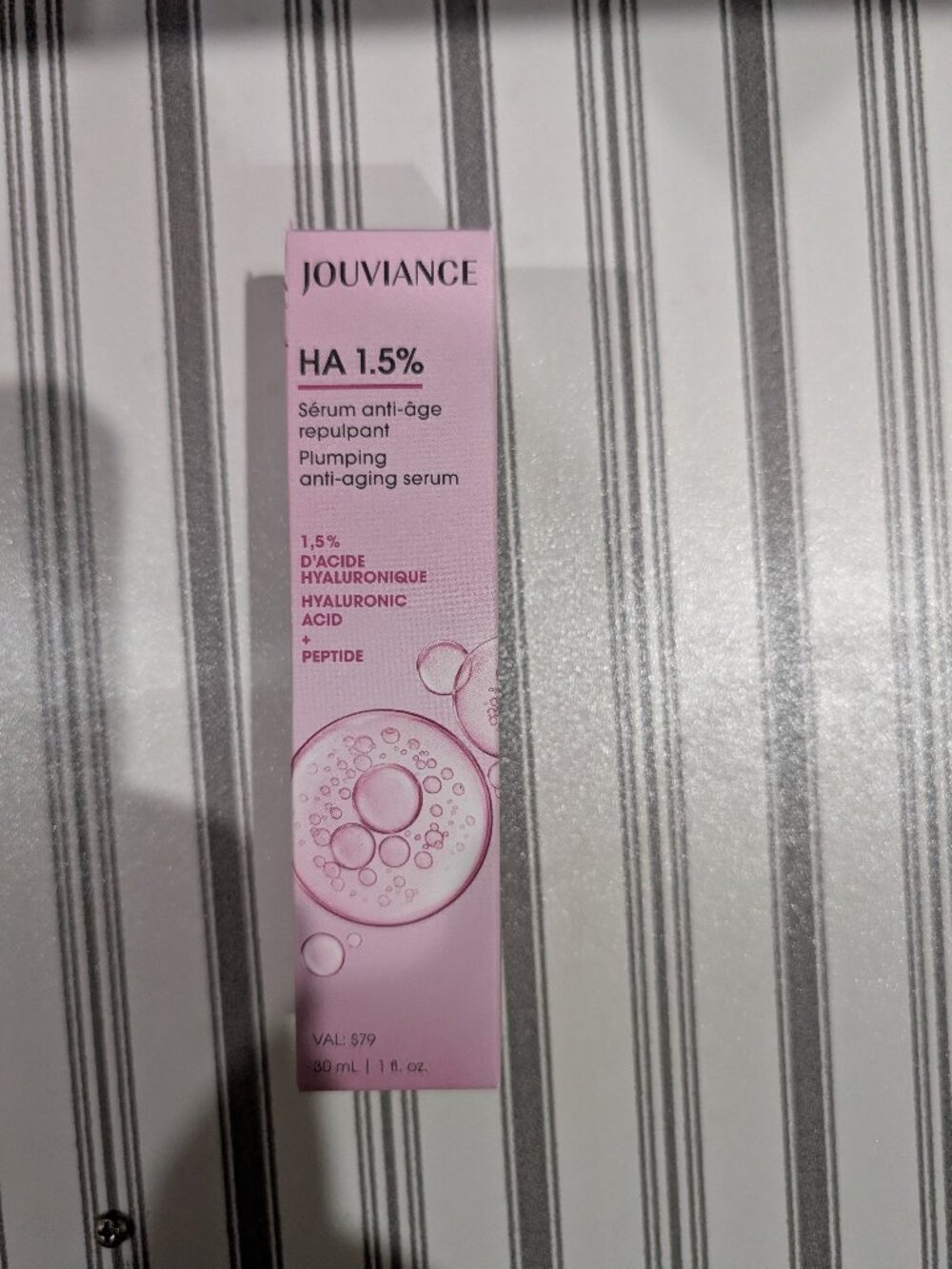 Jouviance plumping anti-aging serum hyaluronic acid peptide